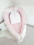 Baby Nest with pillow / Pure Colours pink