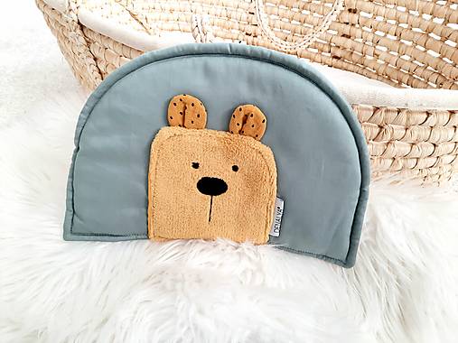  Cute pillow to baby nest PASTEL BEAR