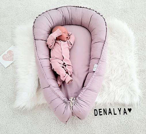 Baby Nest - Pastel Pink (Mauve)