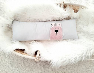 Long pillow 20x60cm Light Grey